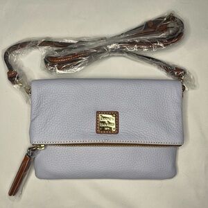 Dooney & Bourke	Foldover Zip Crossbody - Glacier Blue